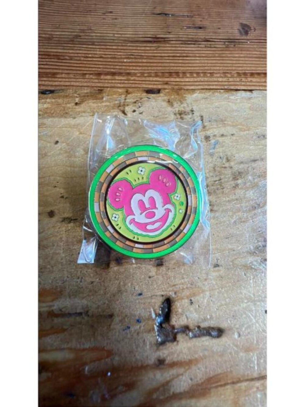 Tokyo Disneyland Colorful Mickey Mouse Mystery Pin